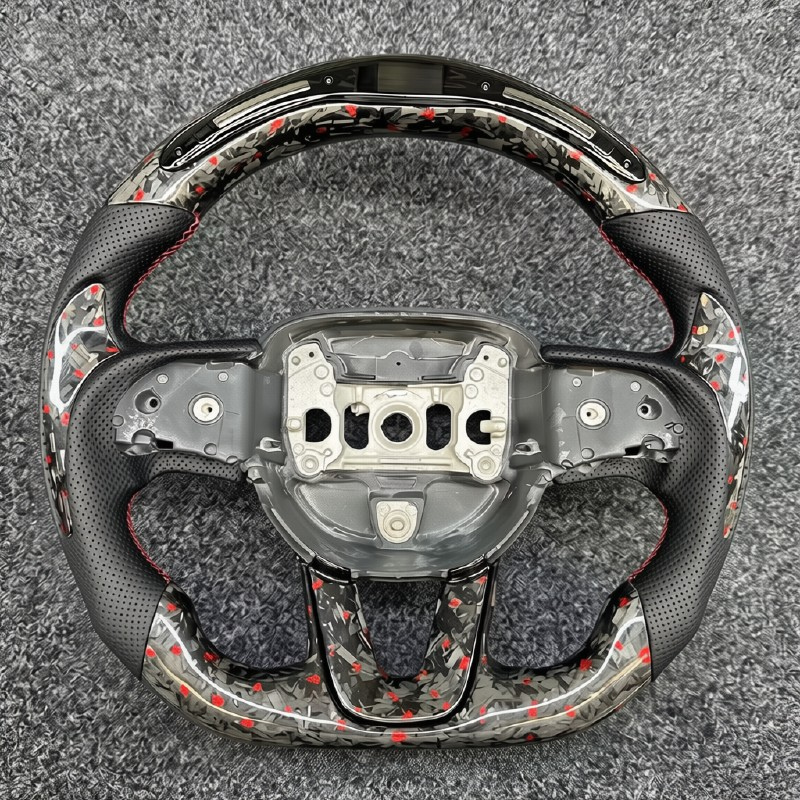 Dodge Challenger — Forged Carbon Hellcat Steering Wheel