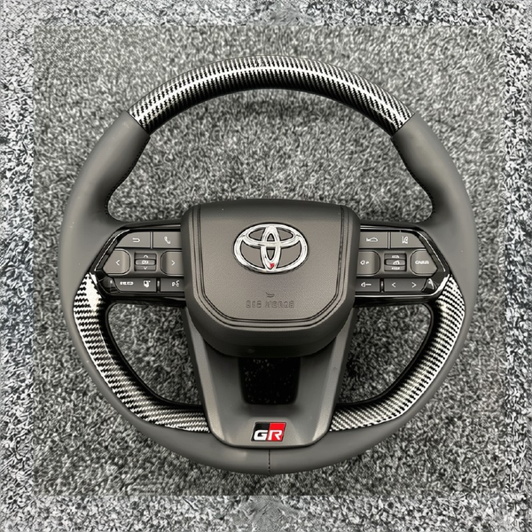 Toyota Alphard, Crown, Hilux — Patterned Steering Wheel