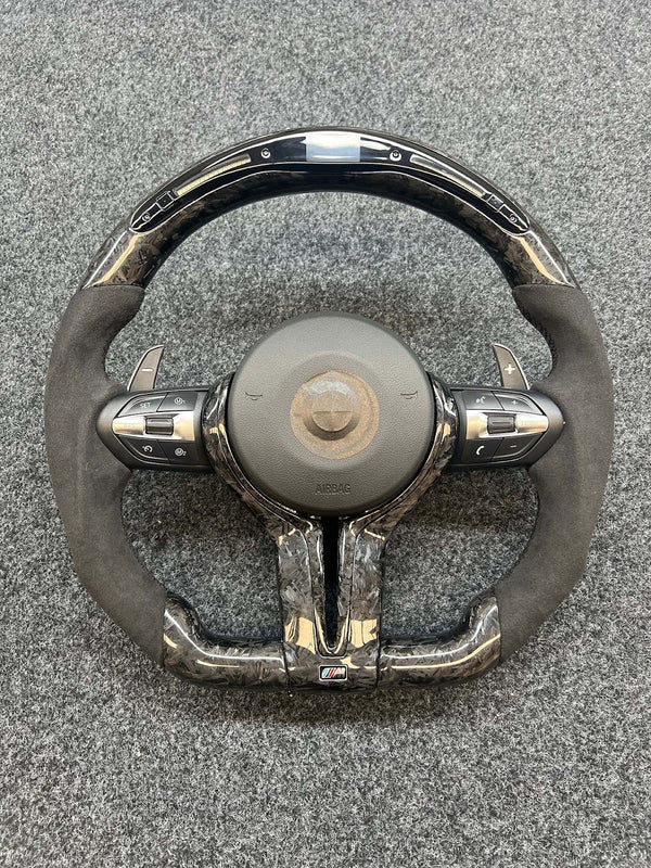 BMW 3/5 Series, X5, M5/M6 — Forged Carbon Steering Wheel
