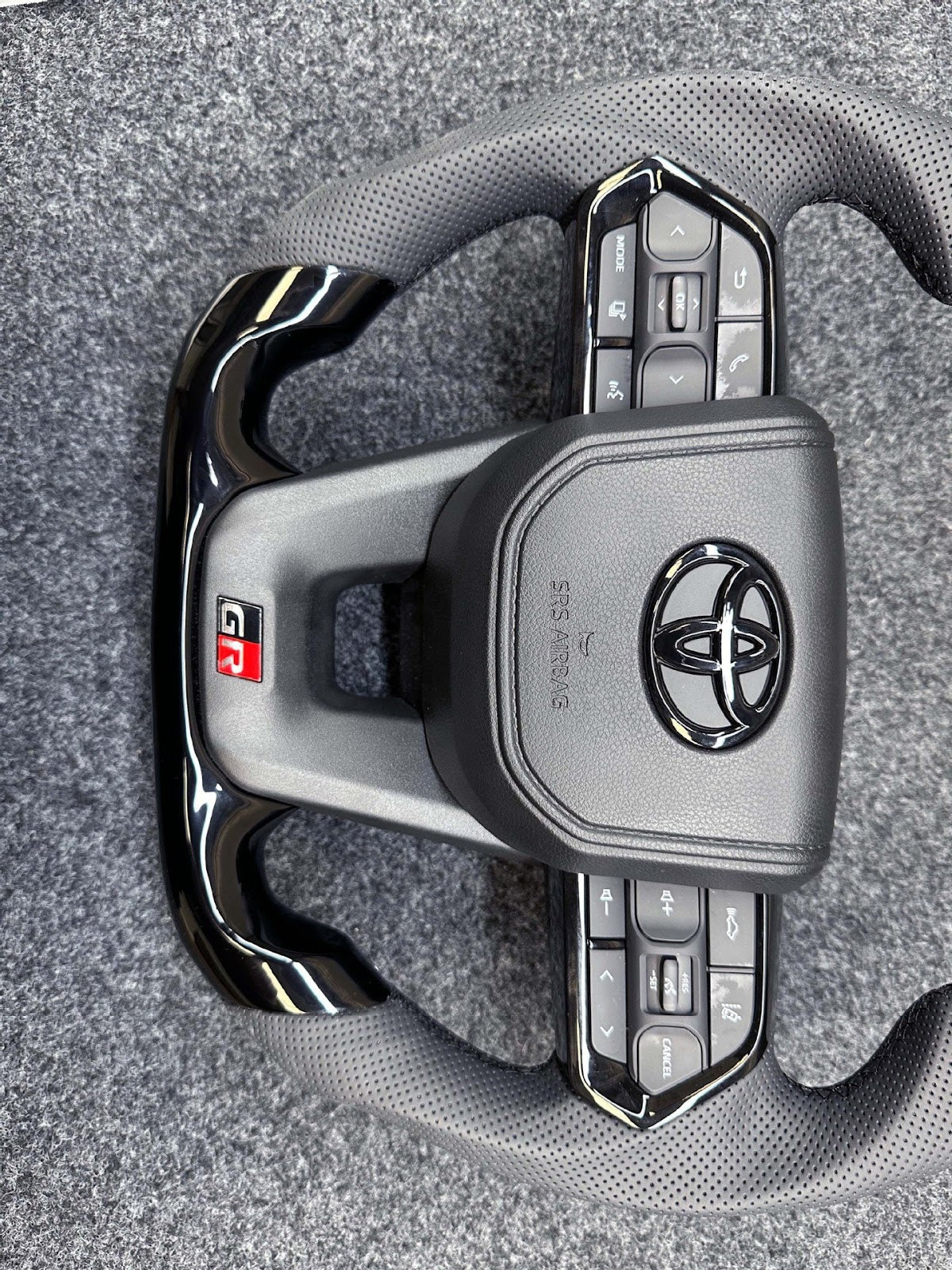 Toyota Alphard, Crown, Land Cruiser Prado — GR Steering Wheel